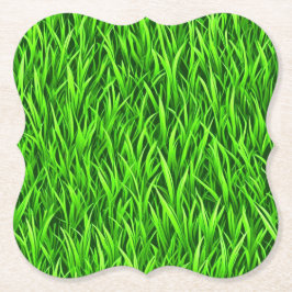 Porta-copo De Papel Porta copos de Papel Grass Verde
