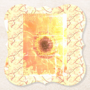 Porta-copo De Papel Porta copos de papel Sunflower Vendredi-2