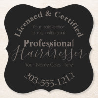 porta copos Hairdresser Advertising HAMbWG licenci