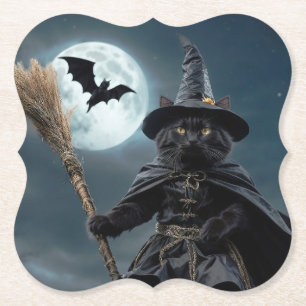 Porta-copo De Papel Portas copos de bruxas do Halloween