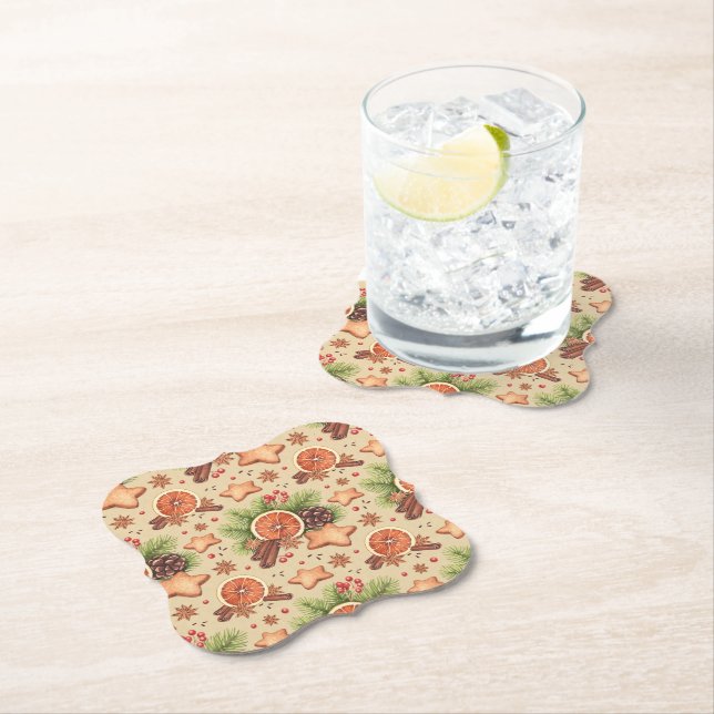 Porta-copo De Papel Portas copos de especiarias de férias (Insitu)