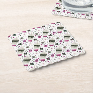 Porta-copo De Papel Portas copos de Orgulho Asexual