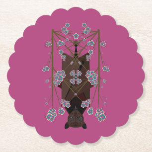 Porta-copo De Papel Portas copos de papel de boysenberry da Fox