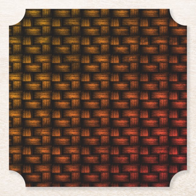 Porta-copo De Papel Portas copos de papel de madeira (Frente)