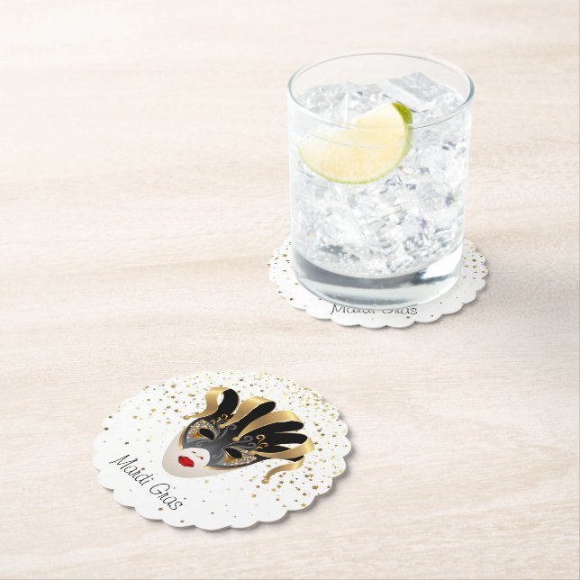 Porta-copo De Papel Portas copos de papel do Mardi Gras (Insitu)