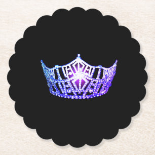 Porta-copo De Papel Portas copos De Papel Sclpd Purple Crown Da Améric