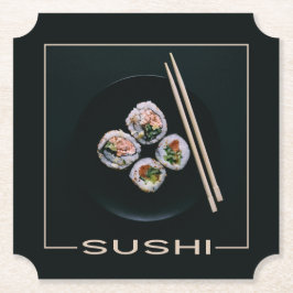 Porta-copo De Papel Portas copos de papel sushi