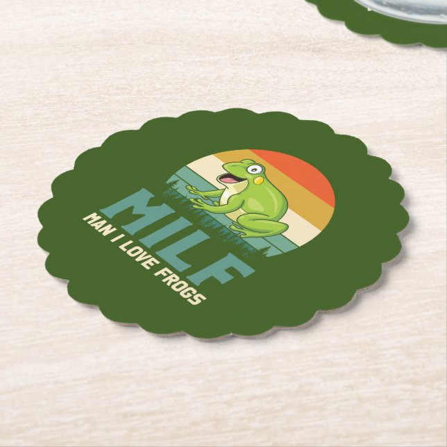 Porta-copo De Papel Portas copos de Sapos (Angular)