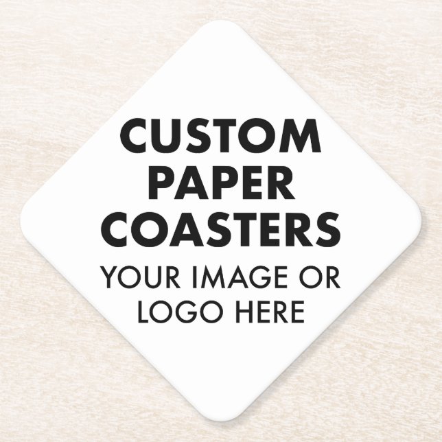 Porta-copo De Papel Portas copos personalizadas de papel personalizado (Frente)