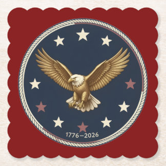 Porta-copo De Papel Praça do 250º Aniversário Costa de Papel Rendilhad