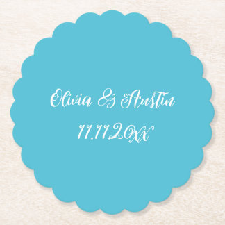 Porta-copo De Papel praia costeira de Aqua