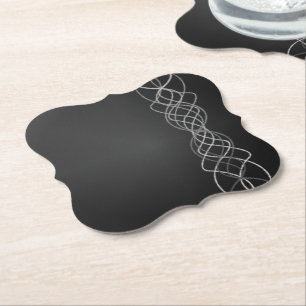 Porta-copo De Papel Prateado