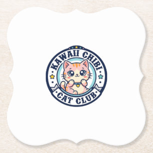 Porta-copo De Papel Presente para Mãe de Gato Kawaii Chibi - Kawaii Ch