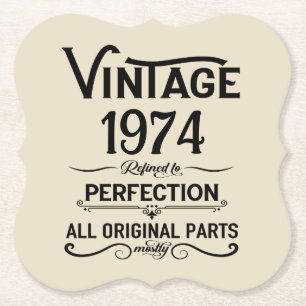 Porta-copo De Papel Presentes de aniversário personalizados pretos