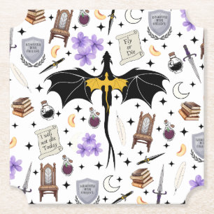 Porta-copo De Papel Presentes de Leitor de Livro de Fantasia Romântica