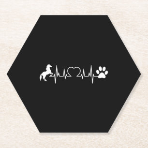 Porta-copo De Papel Presentes Equestres Para Meninas Cavalo Gato E Pat