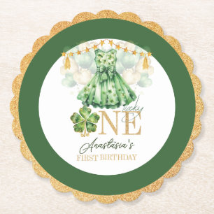 Porta-copo De Papel Primeiro Dia de São Patrício de Aniversário Person