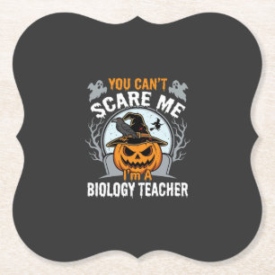 Porta-copo De Papel Professor de Biologia do Halloween Você Não Pode M