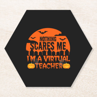 Porta-copo De Papel Professor virtual engraçado