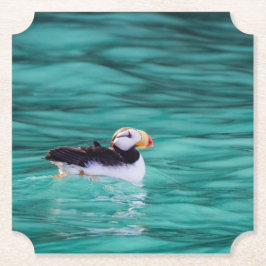 Porta-copo De Papel Puffin In Resurrection Bay, Alaska