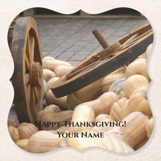 Porta-copo De Papel Pumpkins e Roda (Frente)