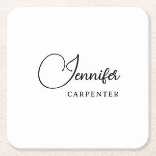 PORTA-COPO DE PAPEL QUADRADO 