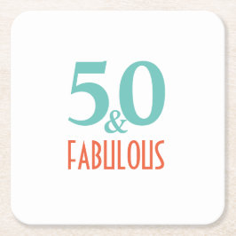 Porta-copo De Papel Quadrado 50 e fabuloso