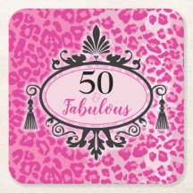 50 e Fabuloso Leopardo Rosa 50º Aniversário Nápole