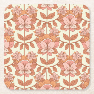 Porta-copo De Papel Quadrado 70s Retroinspirado