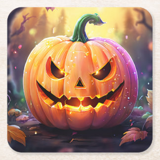 Porta-copo De Papel Quadrado A Abóbora, As Placas De Papel