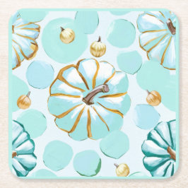 Porta-copo De Papel Quadrado Abóbora