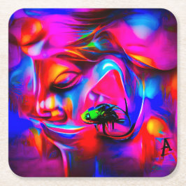 Porta-copo De Papel Quadrado Acusticófobia 2