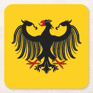 Porta-copo De Papel Quadrado águia alemã