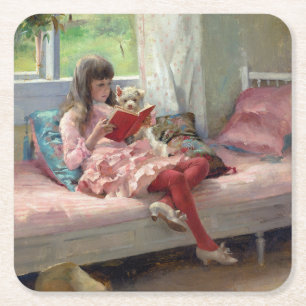 Porta-copo De Papel Quadrado Albert Edelsense - Bons Amigos