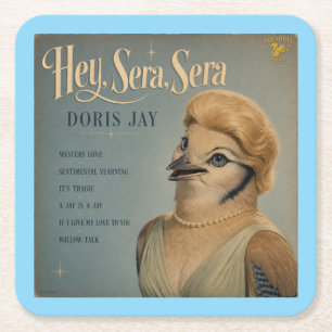 Porta-copo De Papel Quadrado Álbum de Doris Jay: uma Paródia