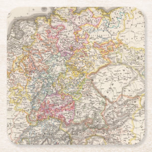 Porta-copo De Papel Quadrado Alemanha desde 1495 até 1618