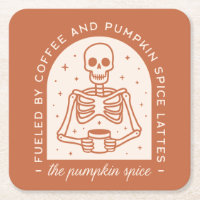 Alimentado por latas de café e de abóbora