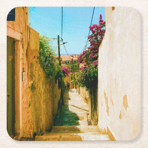 Porta-copo De Papel Quadrado Alley de Dubrovnik - Croácia