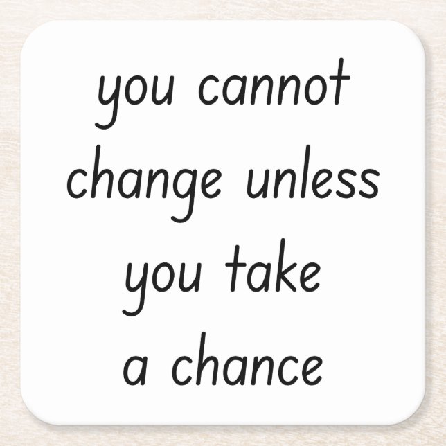 Porta-copo De Papel Quadrado Alterar Porta copos de Papel (Frente)