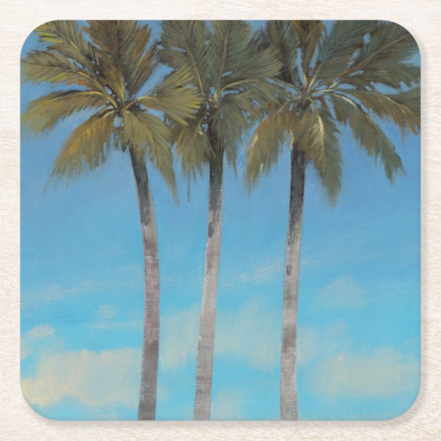 Porta-copo De Papel Quadrado Altura em Pé II (Frente)