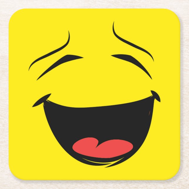 PORTA-COPO DE PAPEL QUADRADO AMARELO (Frente)