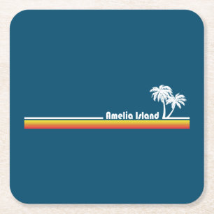 Porta-copo De Papel Quadrado Amelia Island