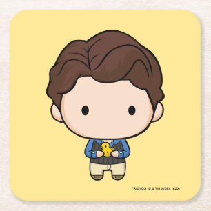 Porta-copo De Papel Quadrado AMIGOS™   Chandler Chibi