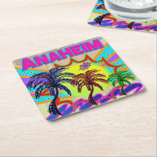 Porta-copo De Papel Quadrado Anaheim Eternal Porta copos