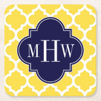 Ananás Que Marroquino #5 Marinho 3 Monograma Inici