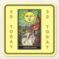 aniversário de 30 anos | Nome do Cartão Tarot Sun