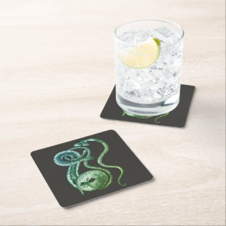 Porta-copo De Papel Quadrado Antiguidades de Cobra de Duas Cabeças Curiosidades