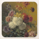 Porta-copo De Papel Quadrado Antique Dutch Master Floral Georgius van Os 1820<br><div class="desc">Elevate your space with this masterfully restored reproduction of "Stilleven met bloemen" (1820) by the celebrated Dutch painter Georgius Jacobus Johannes van Os. Currently held in the prestigious Rijksmuseum, this work represents the pinnacle of 19th-century floral painting. Van Os was renowned for his work at the Sèvres porcelain factory, which...</div>