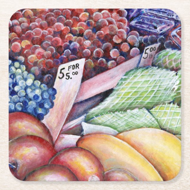 Porta-copo De Papel Quadrado Apenas Para Consumo Mental (Frente)