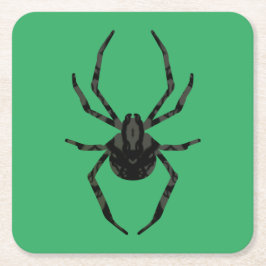 Porta-copo De Papel Quadrado Aranha Velha Comum